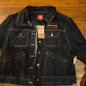 Dickies Dark Blue Denim Jacket Youth XL